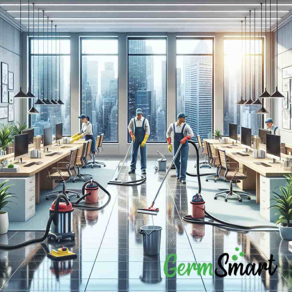 Decoding Efficient Janitorial Services by GermSmart NJ