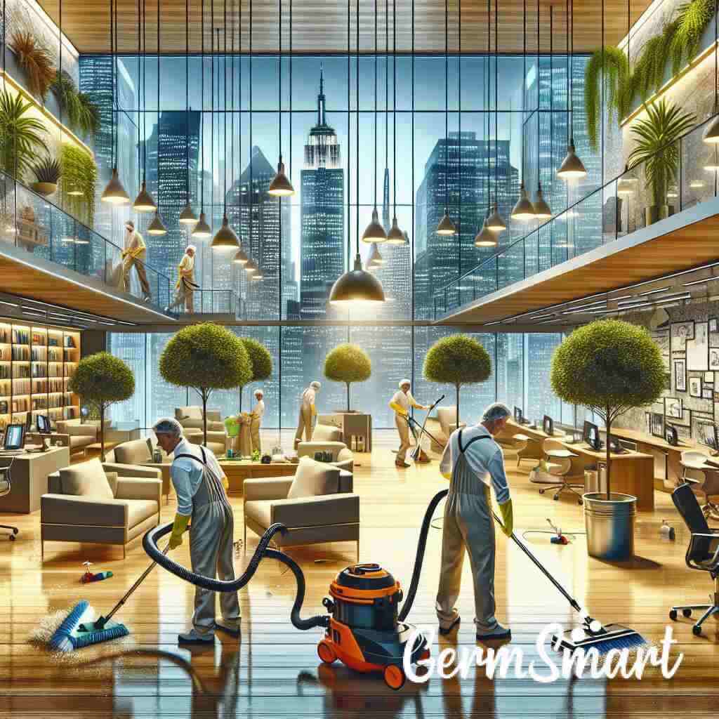 Decoding Efficient Janitorial Services by GermSmart NJ